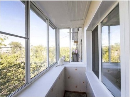 алюминиевые окна балкон