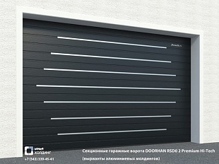 Секционные гаражные ворота DOORHAN RSD0 2